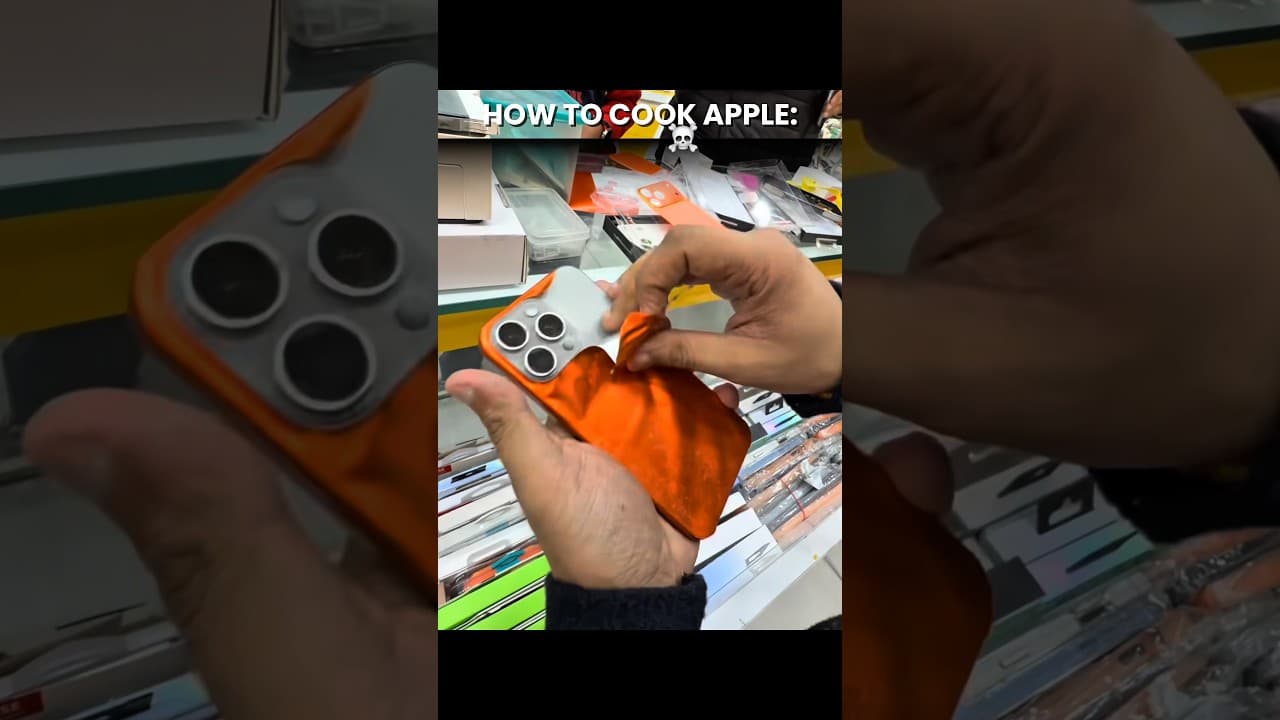 Apple Got Cooked 💀 #shorts #apple #iphone #iphone17