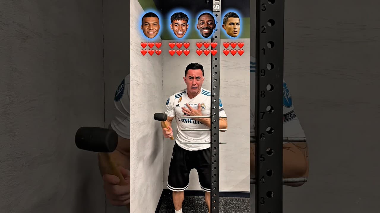 FOOTBALLERS KNOCK OUT THE STICKS FOR A LIMITED NUMBER OF HEARTS CHALLENGE🔨🤕#challenge #football