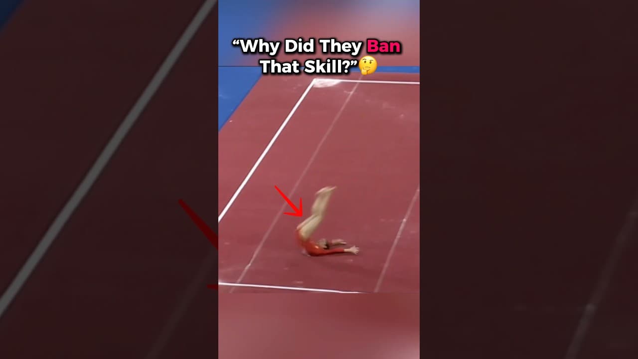 These Skills are often banned for good reason😢❤️ #gymnastics #sad #gymnast #olympics  #sports