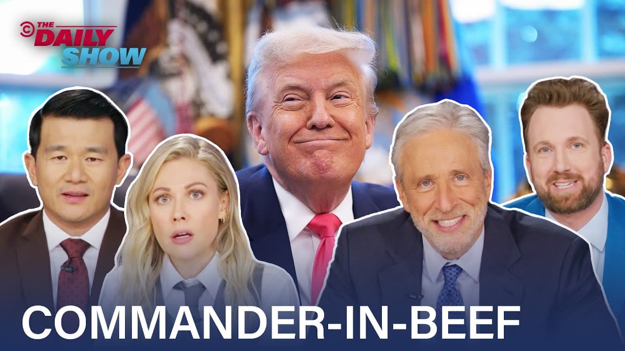 Commander-In-Beef: Trump Faces Off Against the Media, Zelenskyy, Harvard & More | The Daily Show