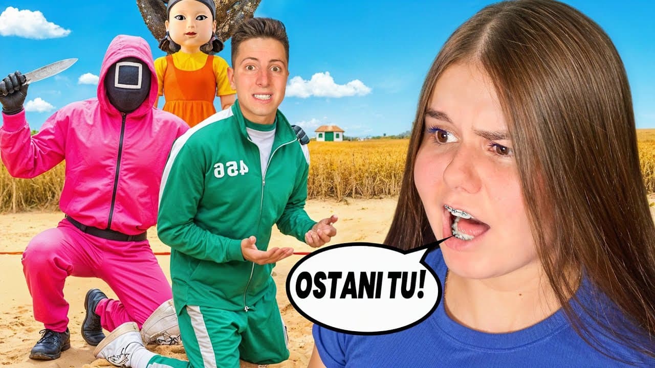 DEVOJKA ME KONTROLIŠE U SQUID GAME