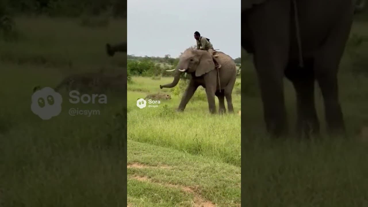 Nature is unpredictable… and this moment says it all