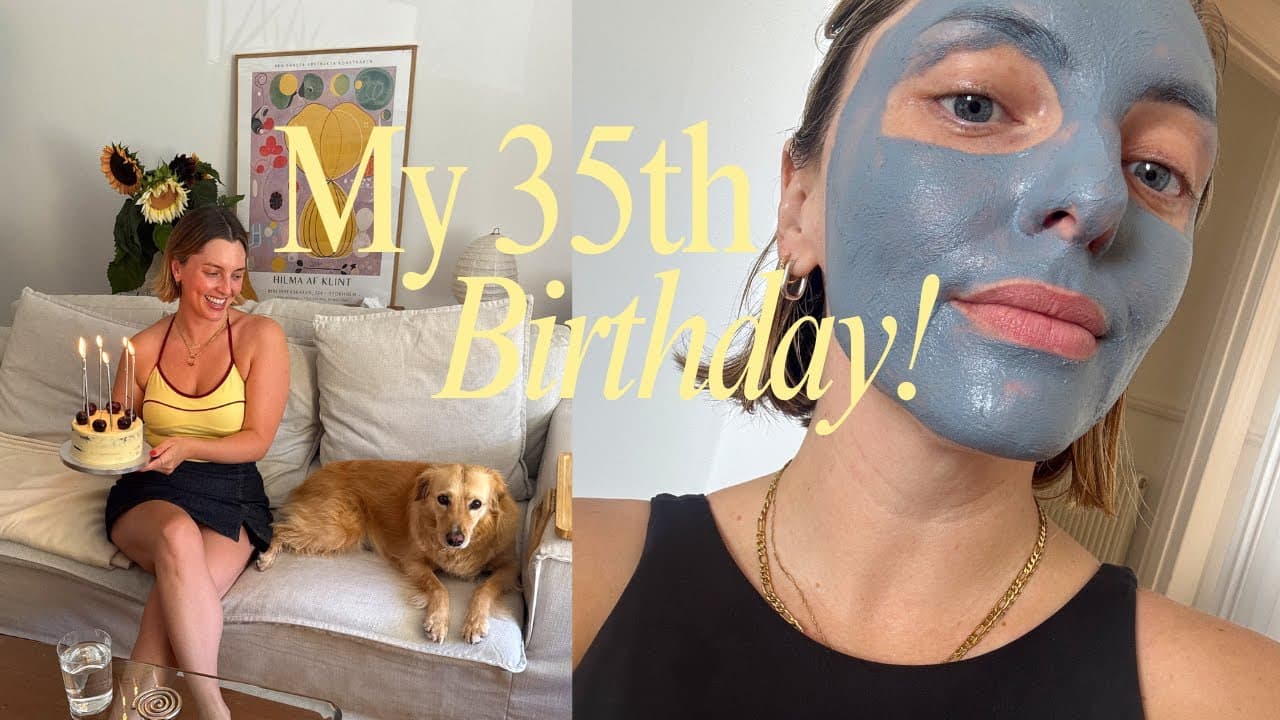 My 35th Birthday, Flat Updates and the End of Summer | Estée Lalonde
