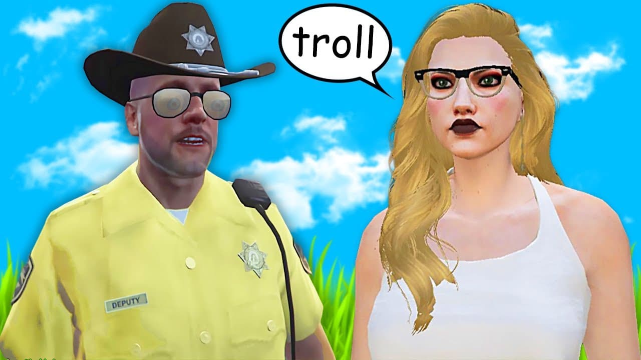 i arrested the ADMIN... GTA 5 RP