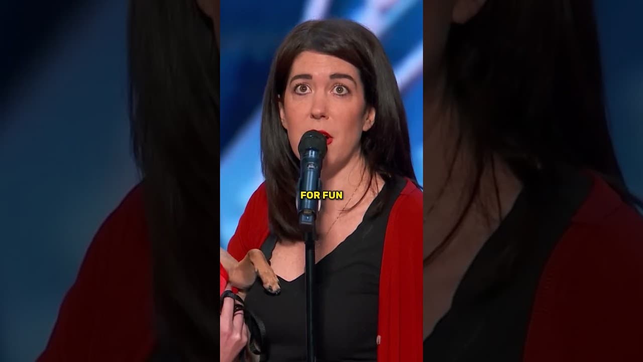This singing dog shocked the judges!🐶🤣
