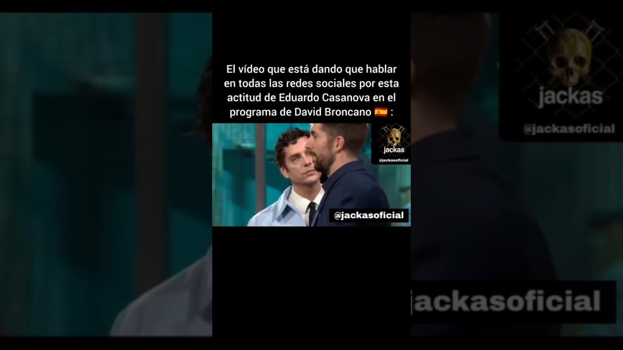 Eduardo Casanova en el programa de David Broncano