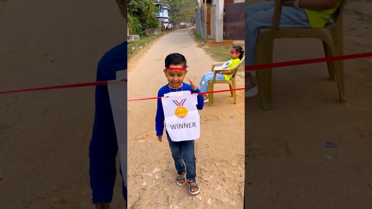 Khushi to race mai hi so gayi 😂😂comedy video #shortsviral #reels #tranding #shorts #viralvideos