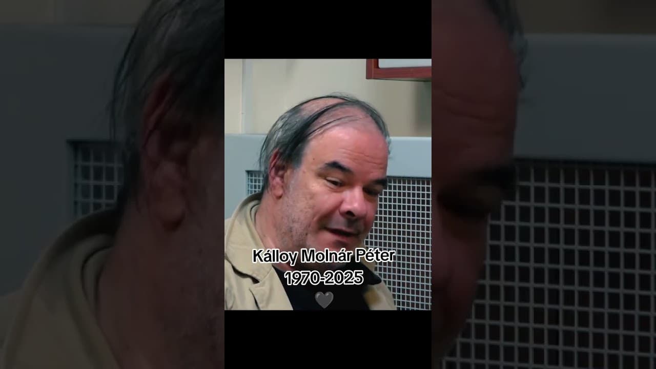 Kálloy Molnár Péter 1970-2025 🖤 #magyarország