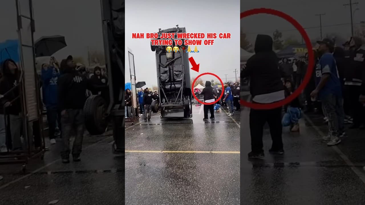 Bro knew he was cooked😭🥀 #lowrider #carfails #shorts