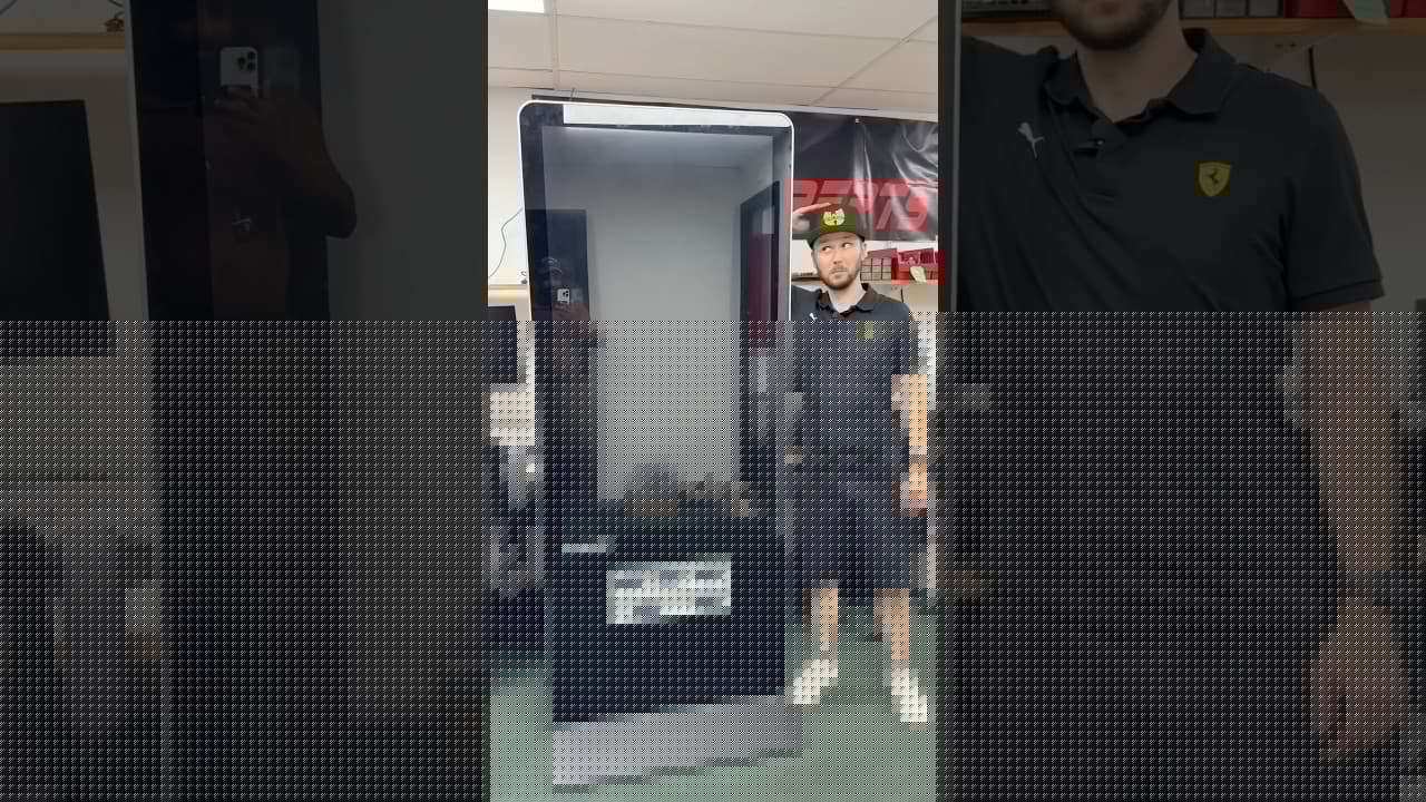 A School TRASHED This Digital Sign Kiosk - I Fixed it for $30 #shorts #technology #tech #pc