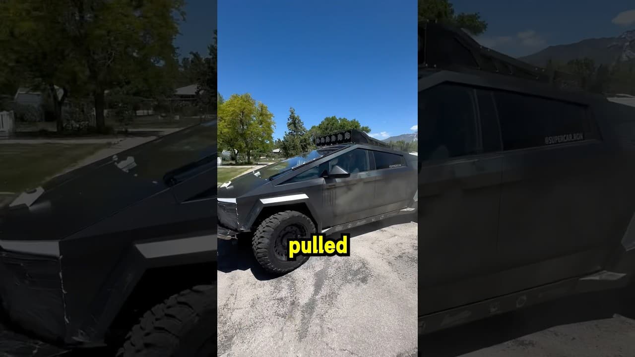 Cybertruck Test 😱