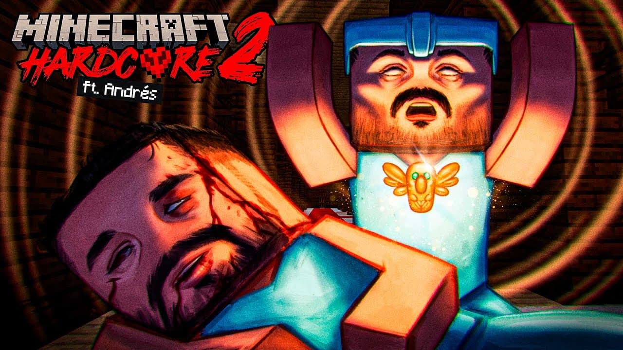 EL RITUAL DE LA VIDA 🙌🏻 - Minecraft Hardcore 2 ft. Andrés #4