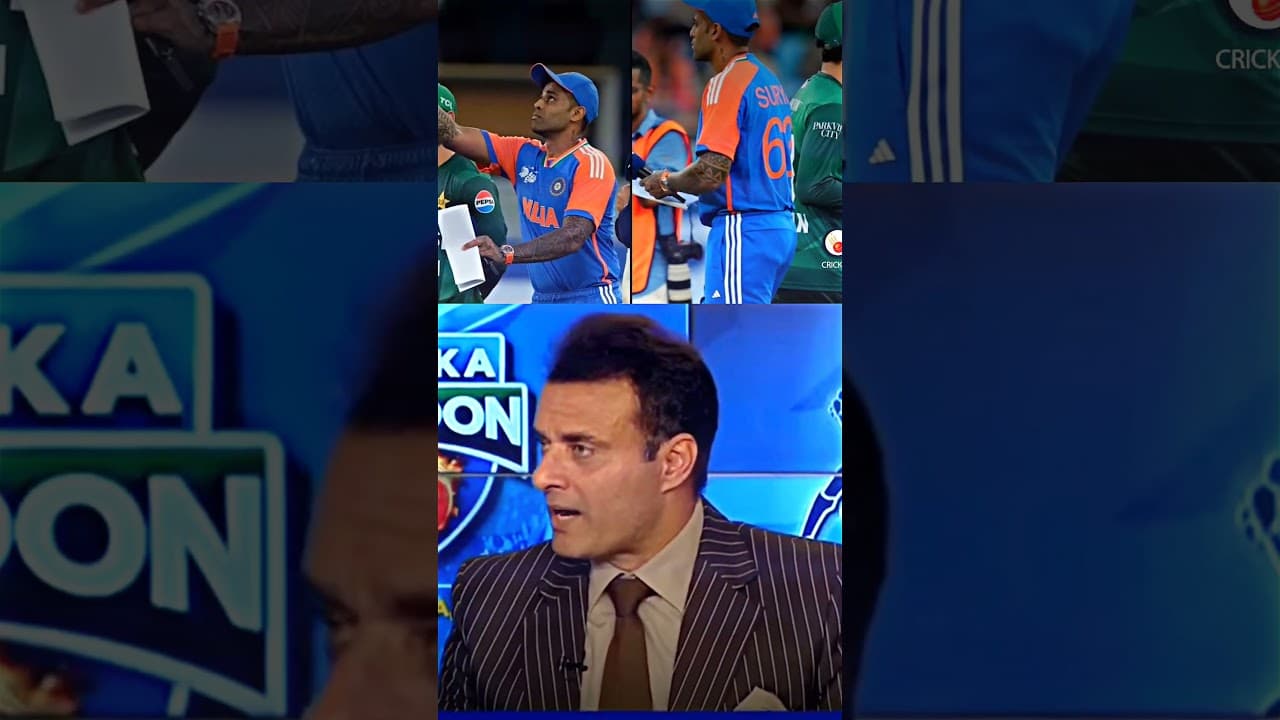Team India were Not Intrested in Shaking Hands With Pakistan Players 🇮🇳