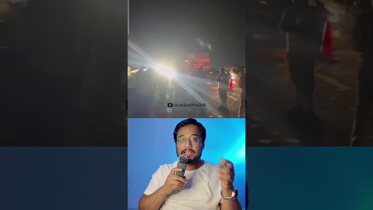Expressway par kisi ne Nails laga diye? Bada Hadsa ho sakta tha | Follow Law & Drive safe #shorts