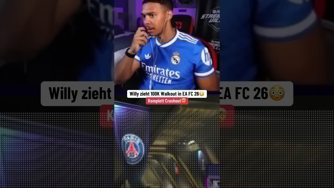 Willy zieht 100K Walkout in EA FC 26😳 | #fifa #fy #twitch #crazy #stream #elias #willy #money #fyp