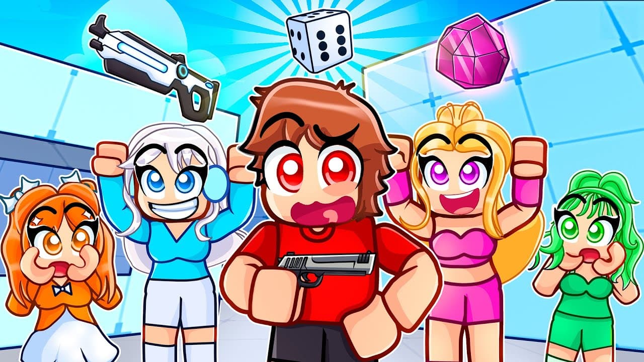 Roblox Rivals But It's RNG With MY CRAZY FAN GIRLS...