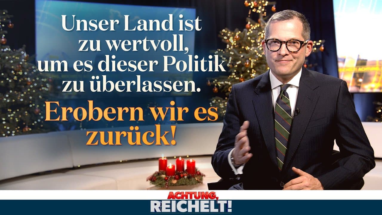 Unser Land ist zu wertvoll, um es dieser Politik zu überlassen - erobern wir es zurück! | 22.12.2025