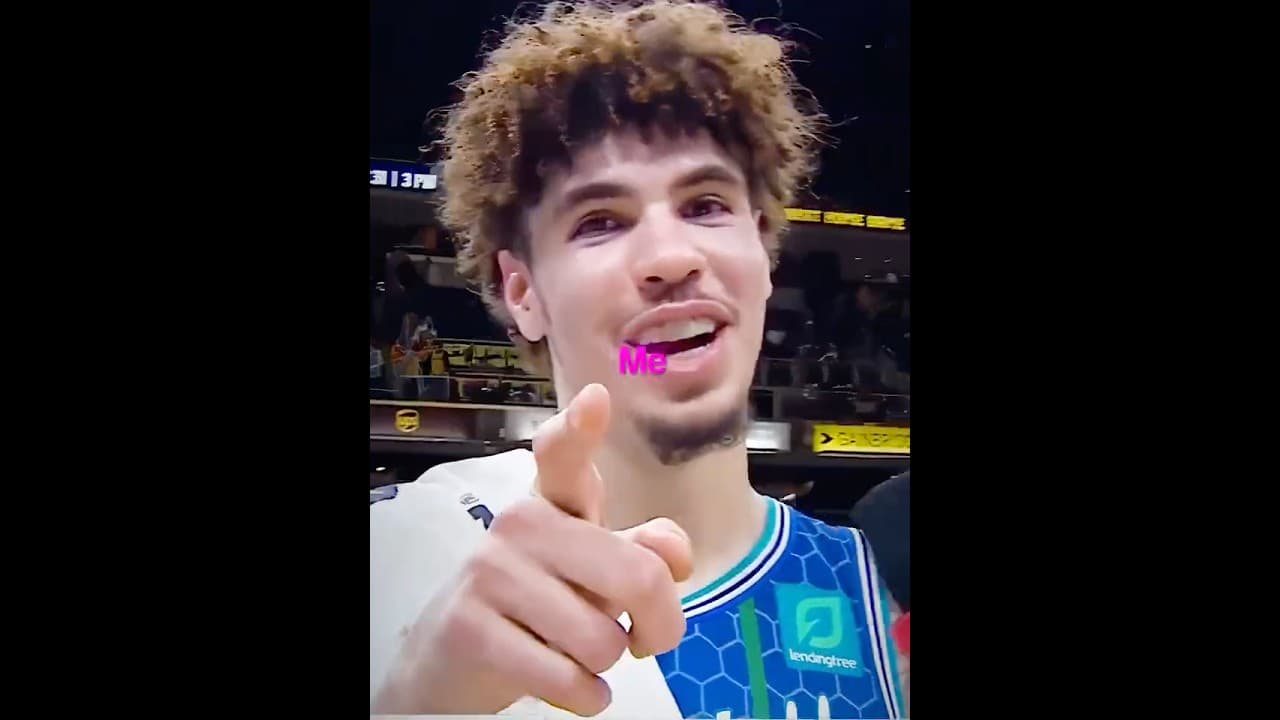 LaMelo needs MEDIA TRAINING 🤣😛