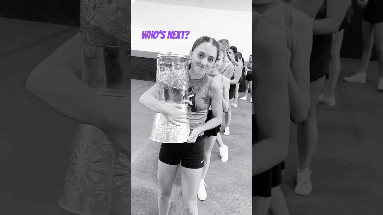 Have you seen our most viral video? Should we do this again?😂 #allstarcheer #cheer #cheerleading