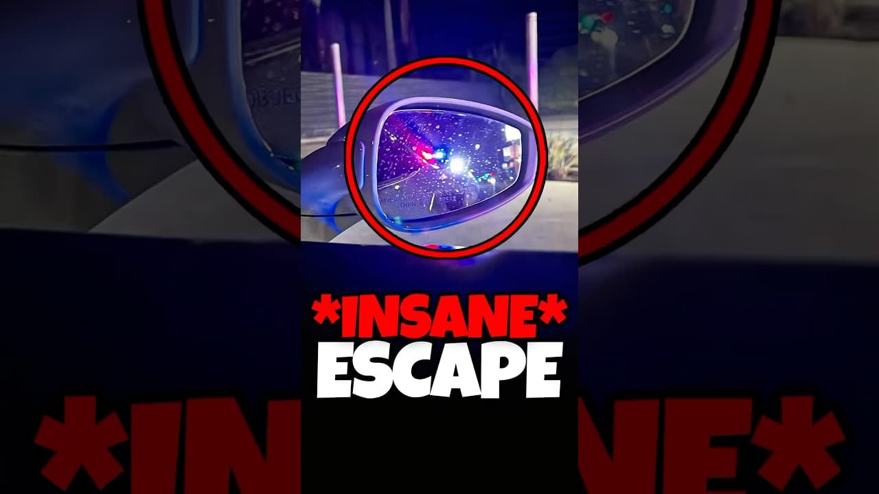 YN didnt pull over for cops 😱😳