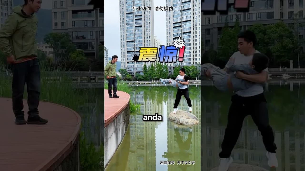 Él Sólo Quería Salvar Al Niño del Río 😢
