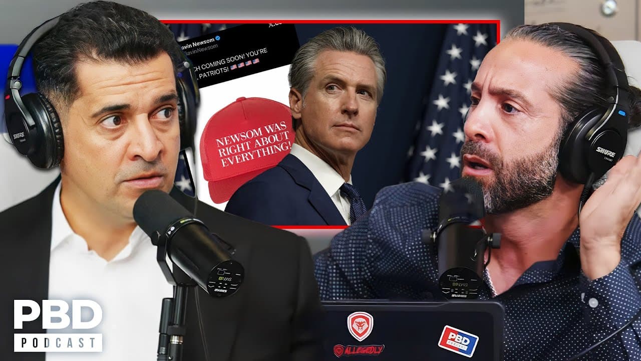 "DNC Doesn't NEED Newsom” - Gavin Newsom's Trump Tweets SPARK Debate Over 2028 Nod