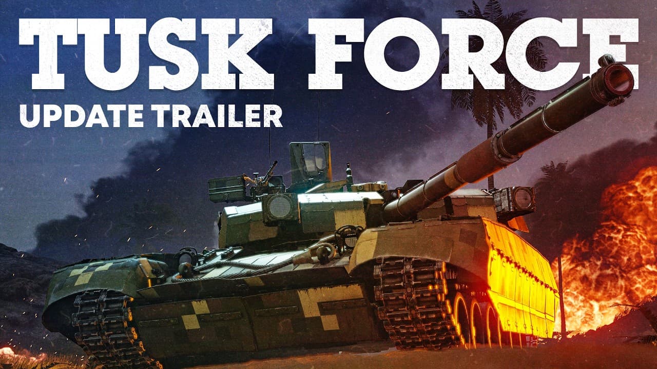 'Tusk Force' Update Trailer / War Thunder