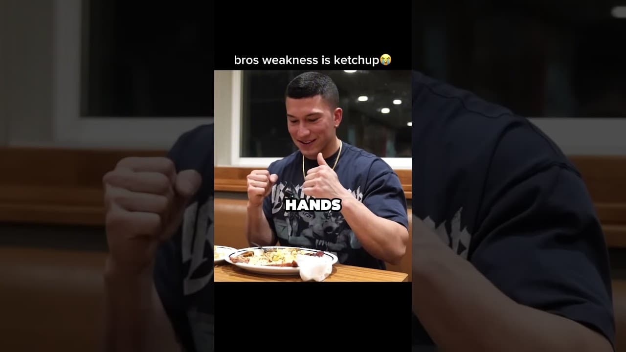 woulda fought over ketchup #funny #bodybuilding #fitness