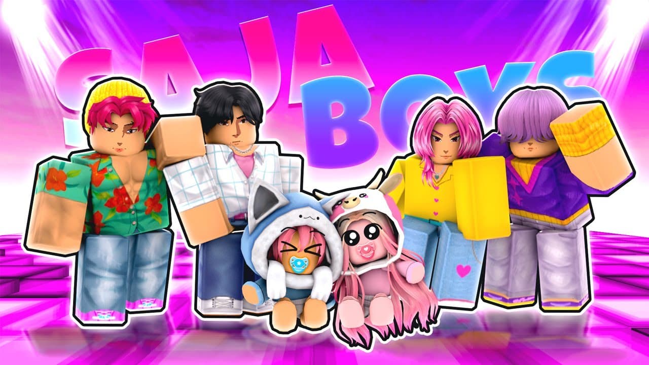 MOMON & ATUN DI ADOPSI SAJA BOYS di BROOKHAVEN ft @BANGJBLOX 