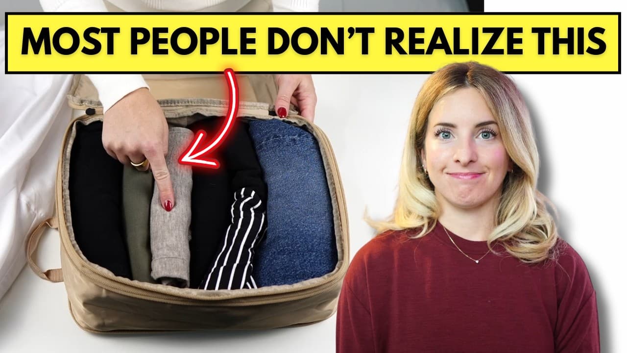 You Only Need 9 Items to Pack for Any Trip (even in carry-on)