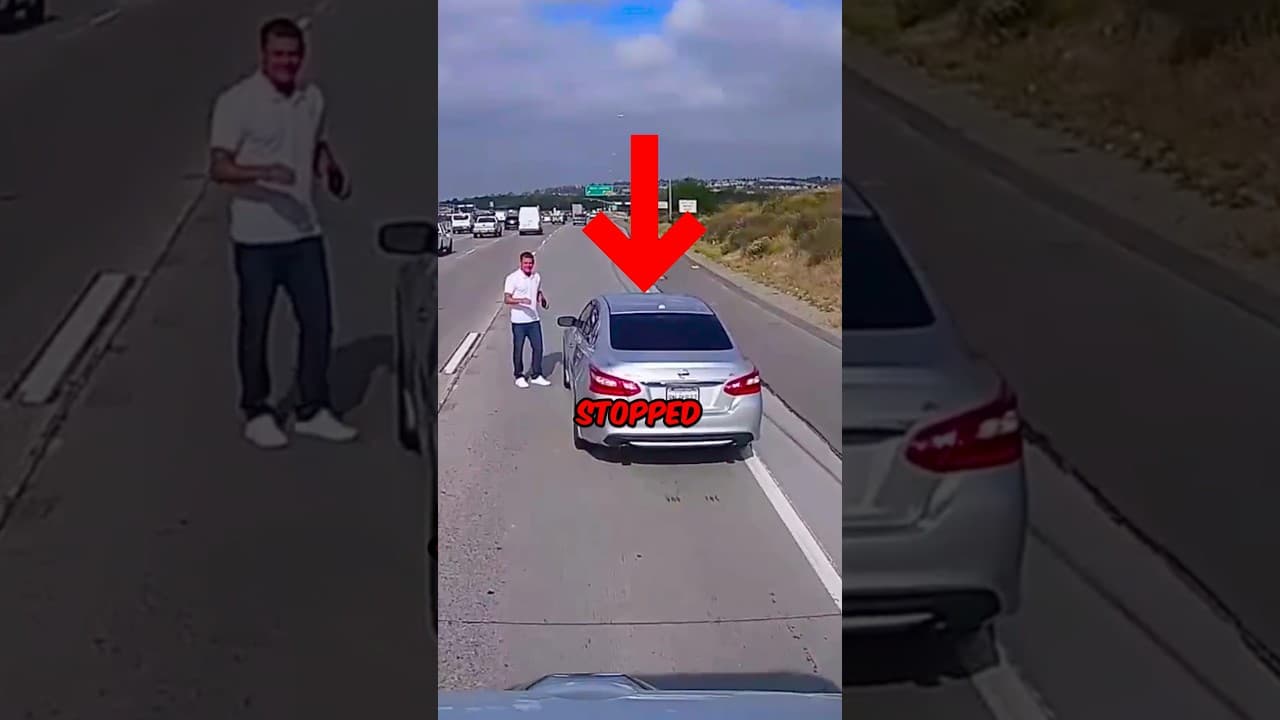 Driver Unconscious On The Highway! 😨