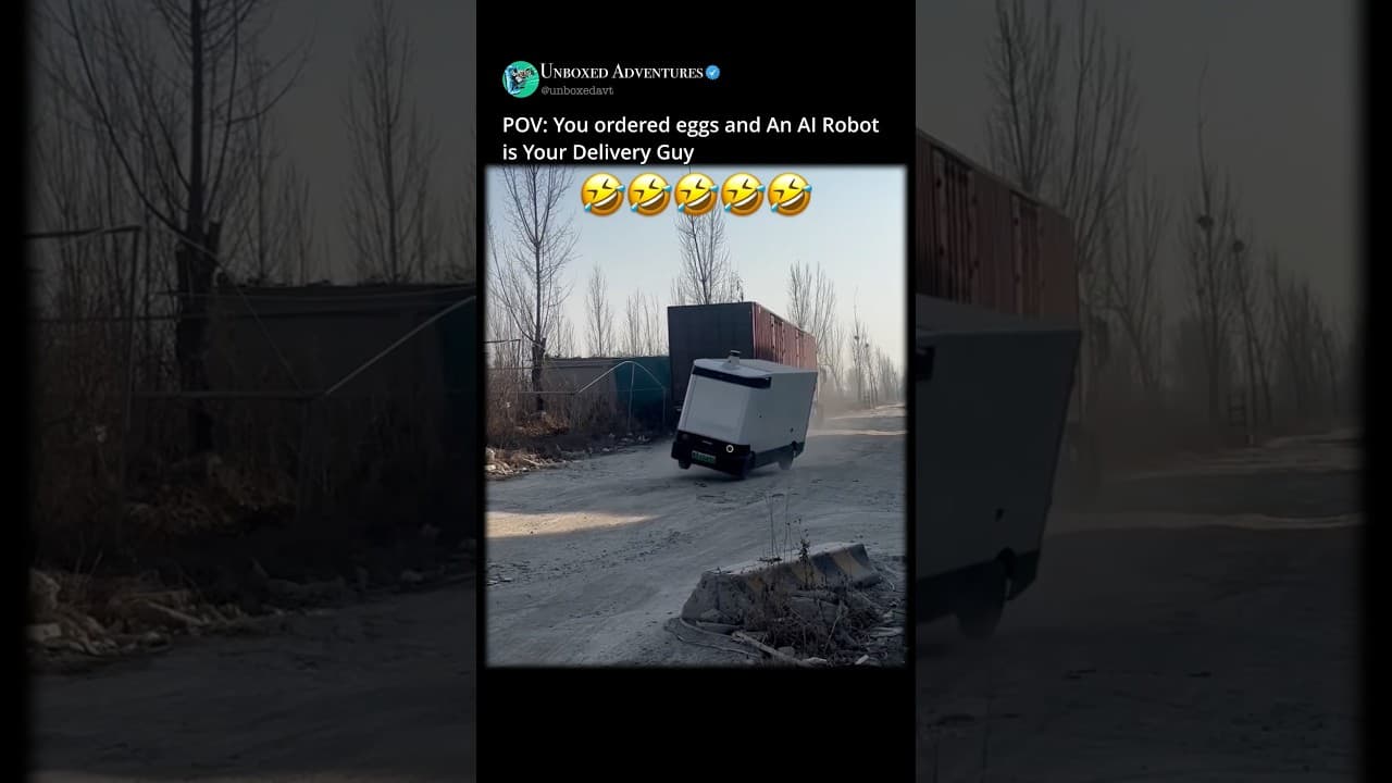 Autonomous Drive Gone Wrong 🤖😂