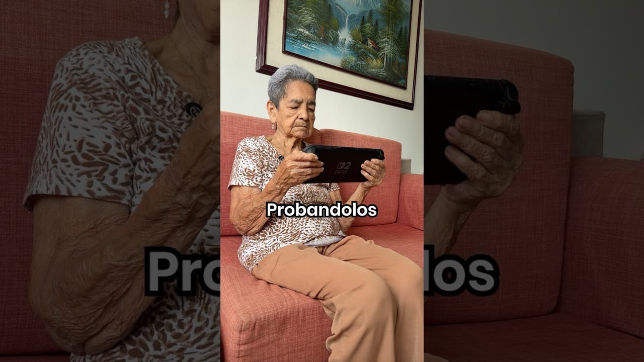 Le Regale Una Nintendo Switch 2 A Mi Abuela