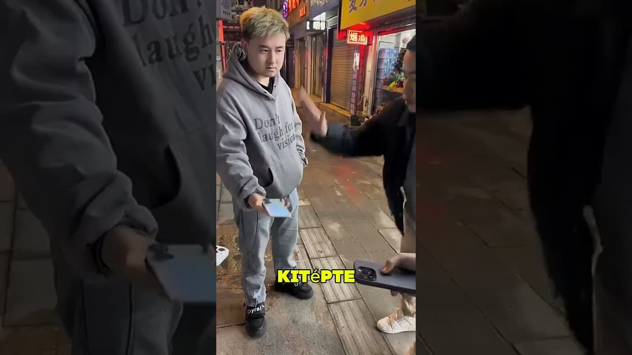 Mindenki iPhone ja volt, csak ő nem 😱