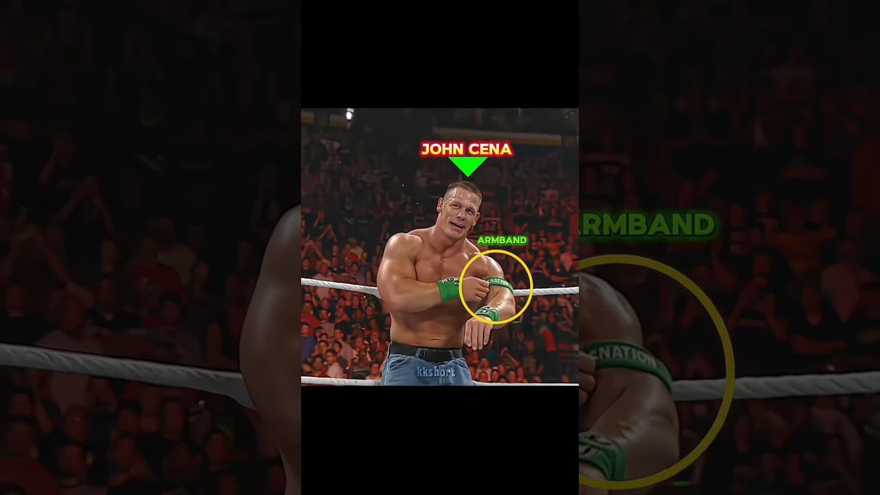 When The Rock Wears John Cena's Arm Band 😱#johncena #therock#wwe #wwe2k24 #wweraw #wwe2k23 #wwe2k25