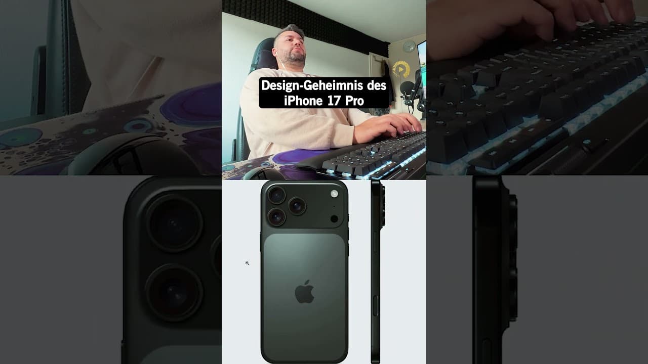 Design-Geheimnis des iPhone 17 Pro 😂