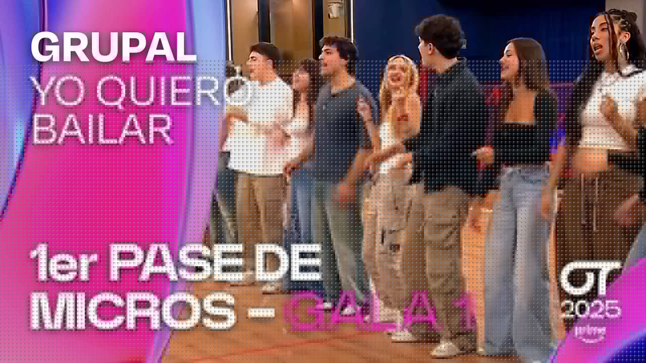 “YO QUIERO BAILAR” - GRUPAL | PRIMER PASE DE MICROS de la GALA 1 | #OT2025