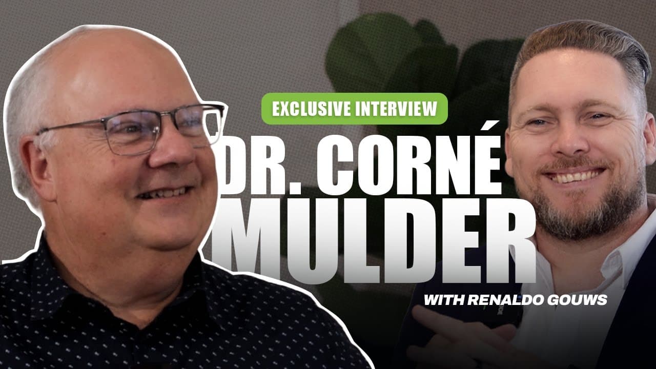DR. CORNÉ MULDER ( Leader VF+ ) | A Warning South Africa Cannot Ignore