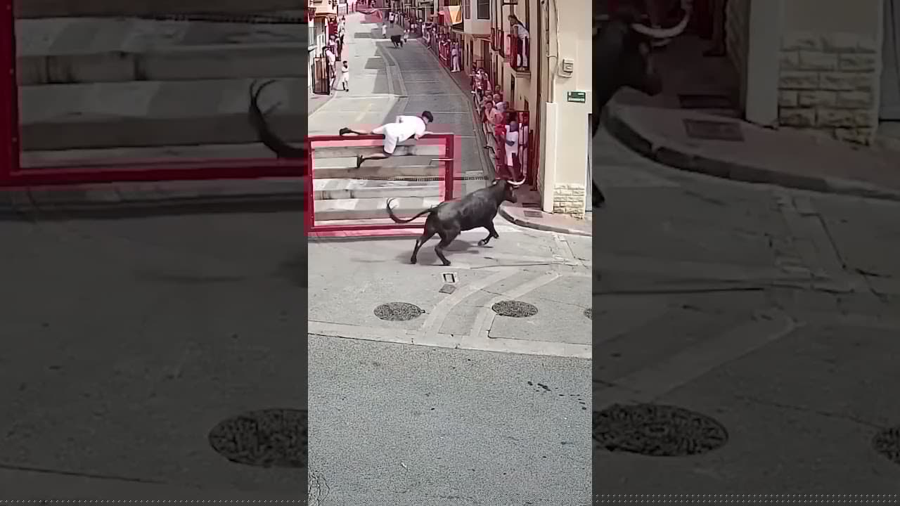 😱 Que suerte tuvo! Se le volvió el Toro!