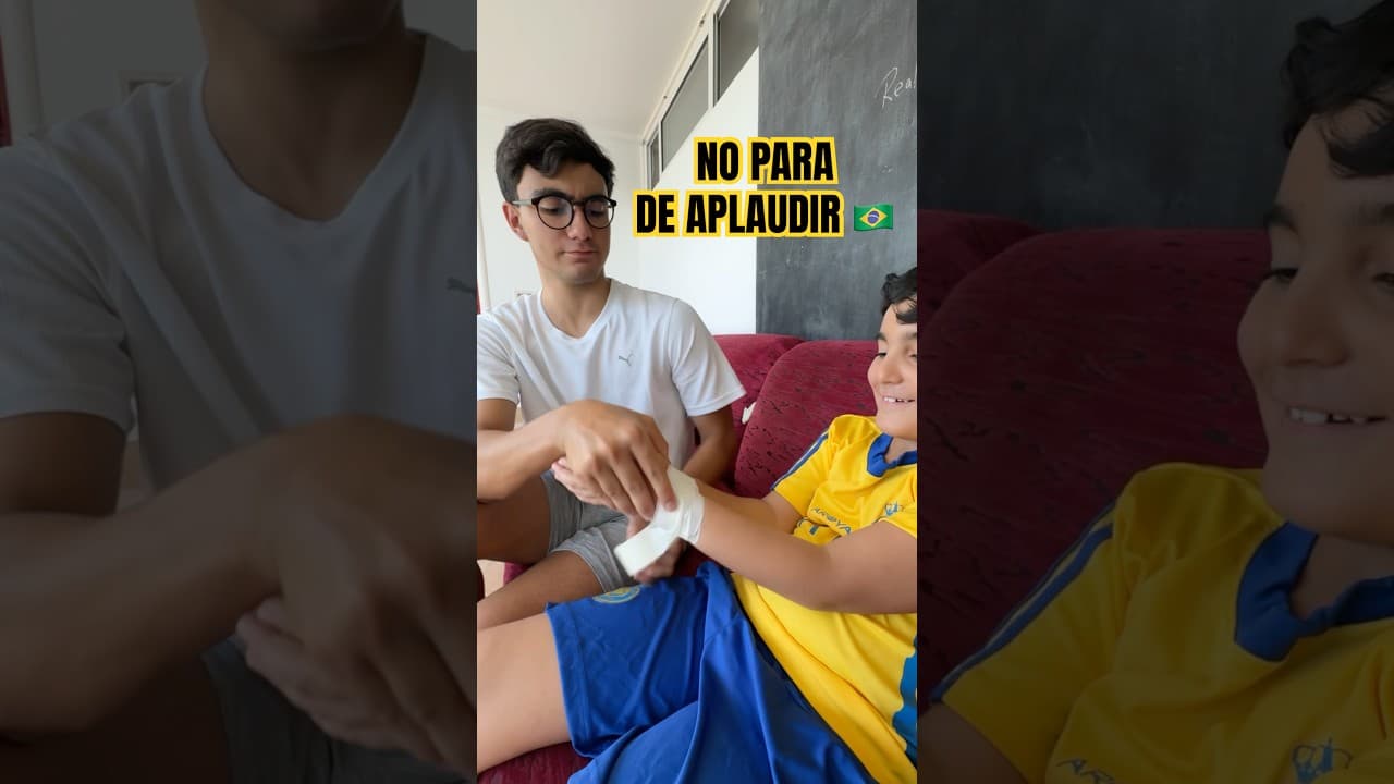 APLAUDIDOR BRASILEÑO COMPULSIVO 🇧🇷🤣 #shorts #humor