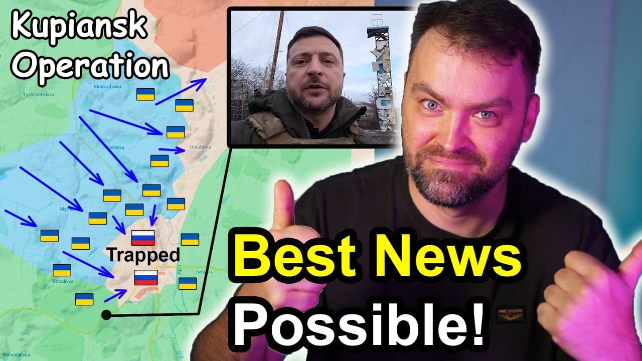Update from Ukraine | Awesome! Ukraine Trapped Rus Army in Kupiansk