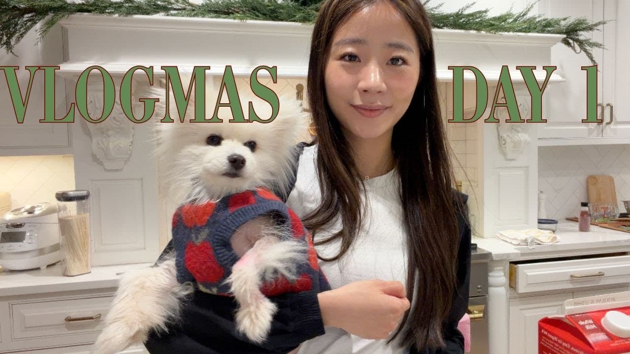 VLOGMAS DAY 1| Spending time with my grandparents from Korea!