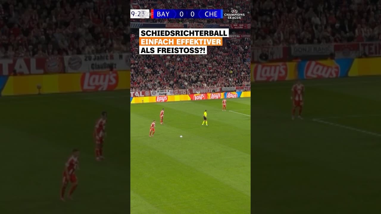 Kimmich holt aus einem Schiedsrichterball das Maximum raus 😮‍💨 | sportstudio | #shorts
