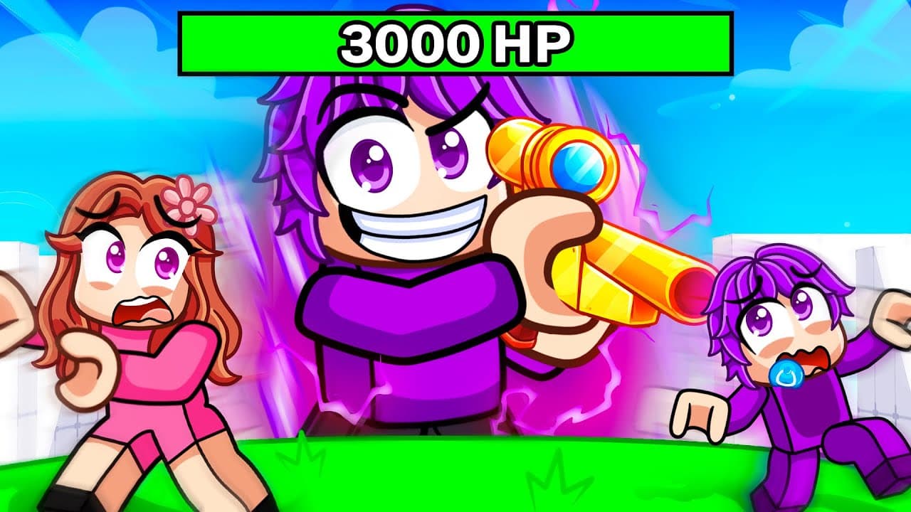 Roblox Rivals But I Have 3000 HEALTH...
