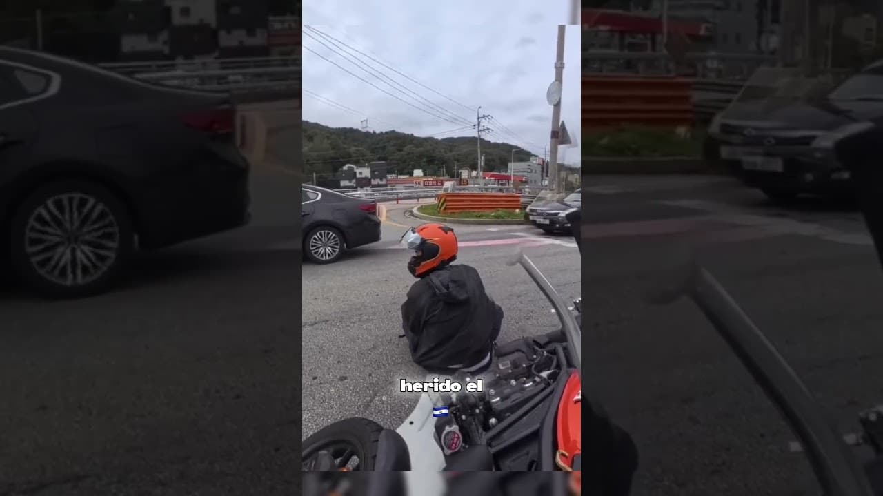 La peor experiencia de un Motociclista en un Semáforo