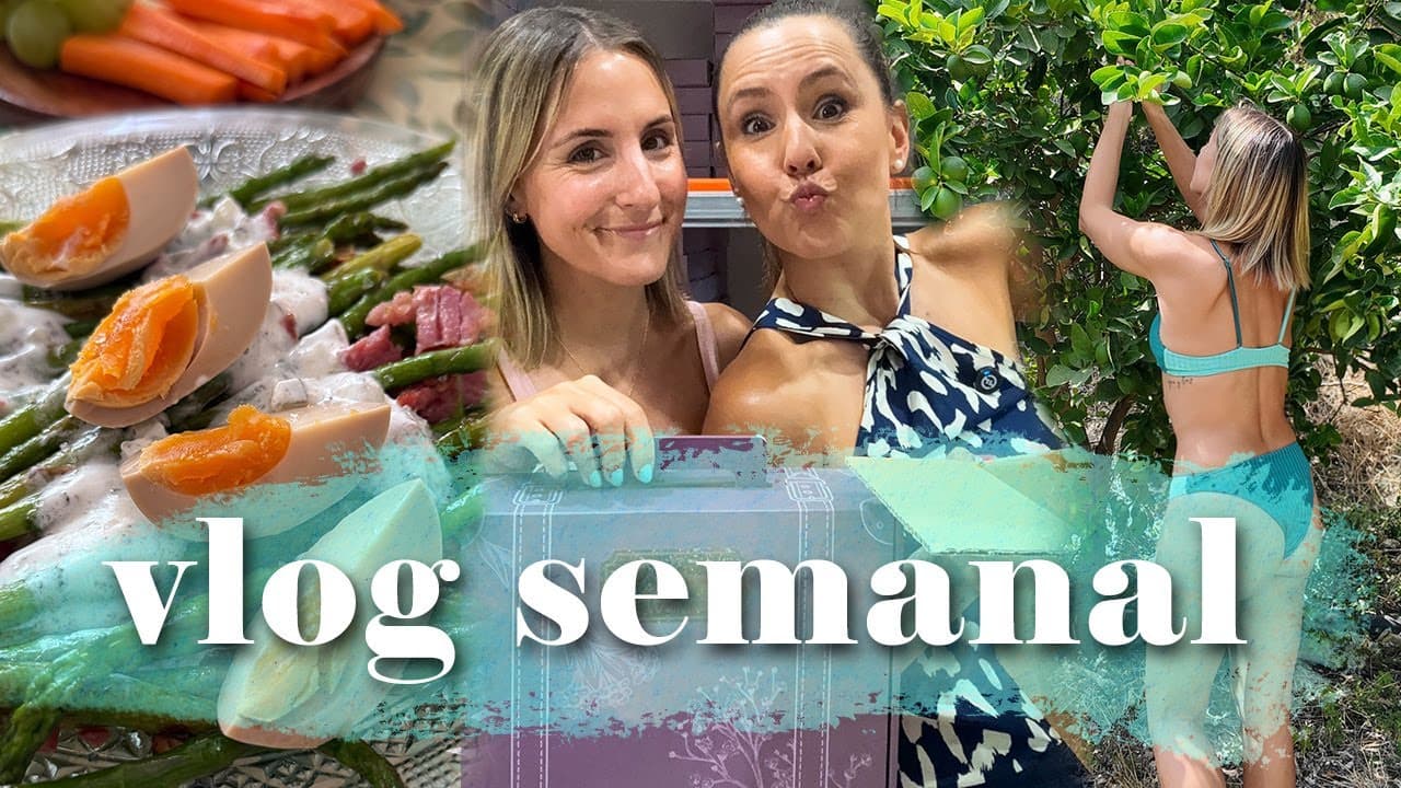 🌸 Una semana de altibajos | Cocino sano, campito y algo grande llega… ✈️