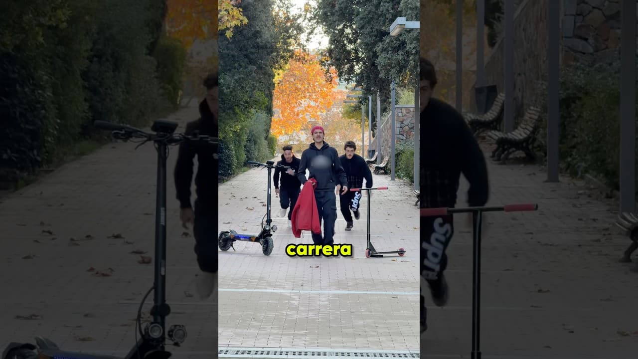 200km de carrera 🛴 electrico vs freestyle