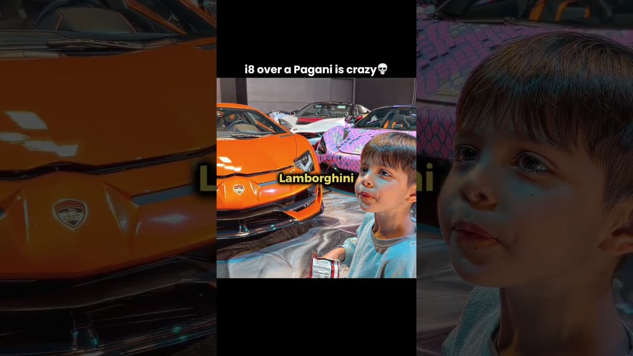 i8 over a $3M Pagani is crazy😭