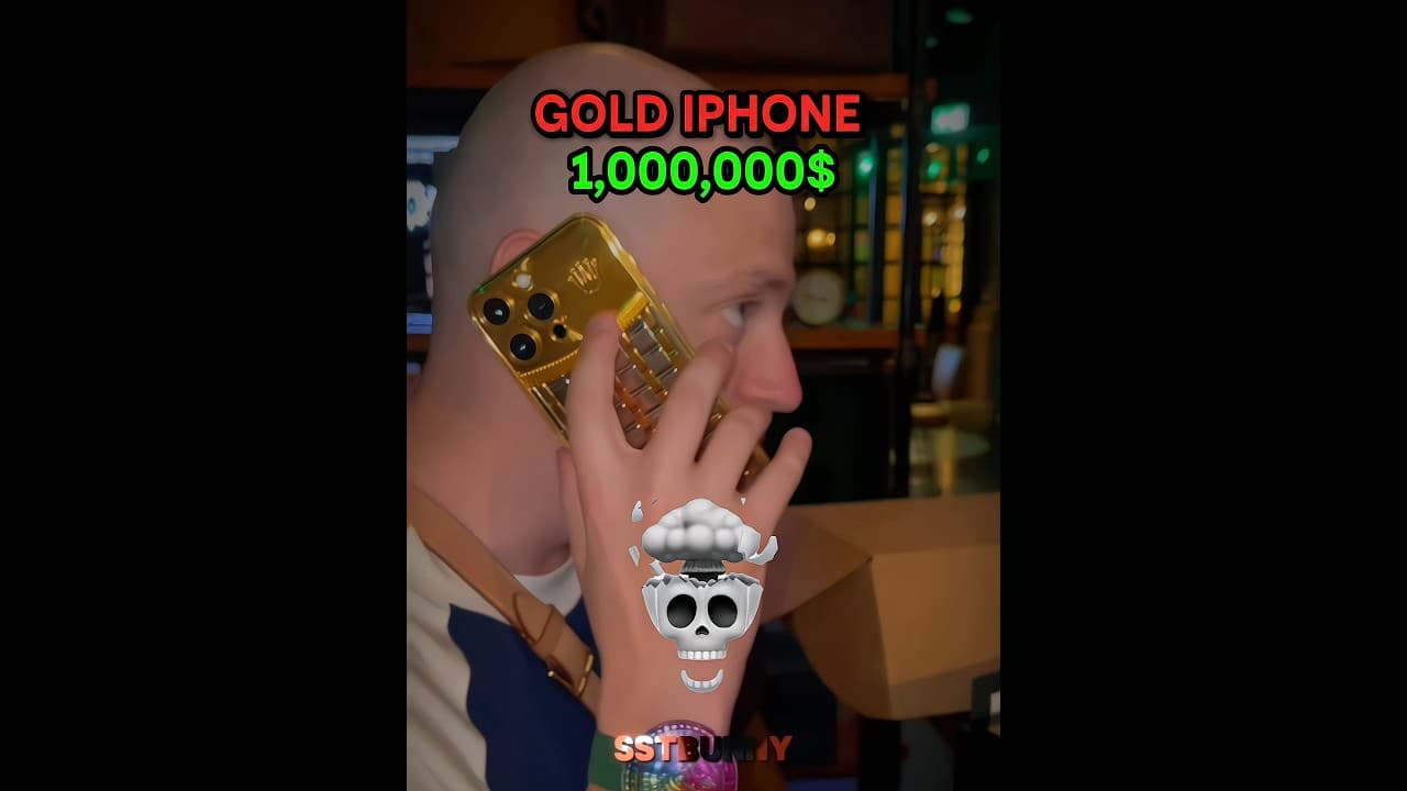 Most EXPENSIVE iPhone☠️