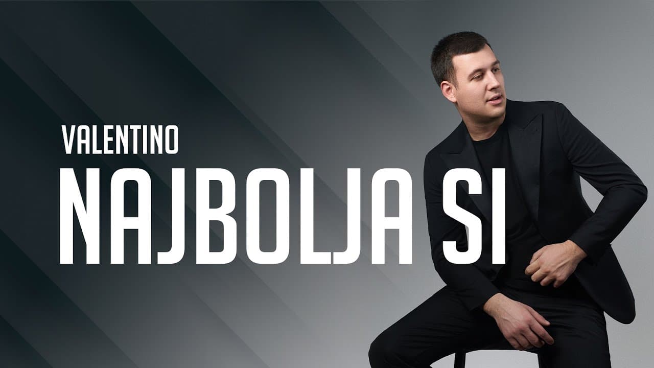 Valentino - NAJBOLJA SI - (Offical Lyrics Video) / Album 2026